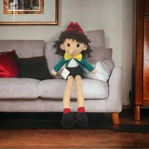 Vintage Pinocchio 31” Plush Collectible Stuffed Doll Museum of Fine Arts Boston
